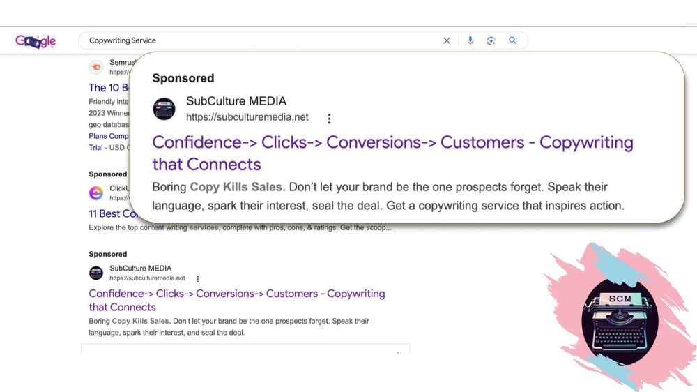 Ad Copywriting Service