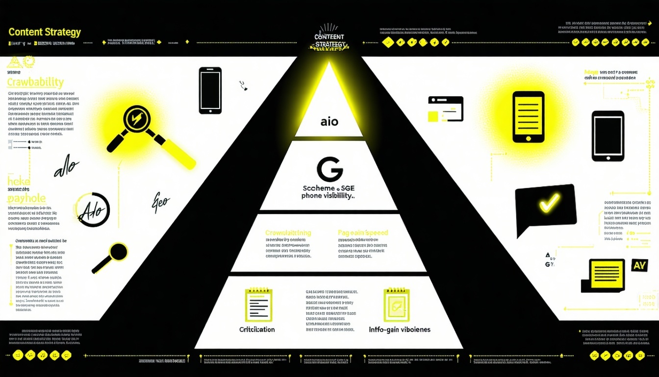How to rank on Google SGE content pyramid